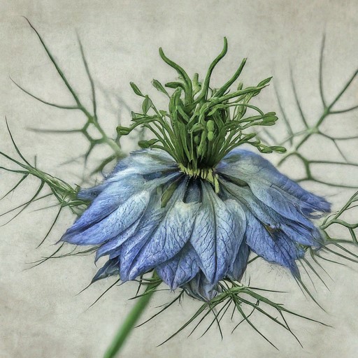 Black Cumin Edible Flower